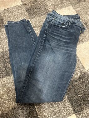 Lucky Brand Women's Dark Blue Skinny Jeans